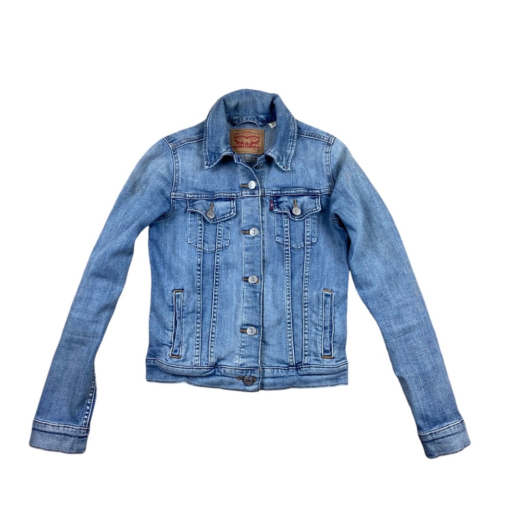 Levi’s Strauss & Co. Women’s Denim Original Trucker Jean Jacket Size XS